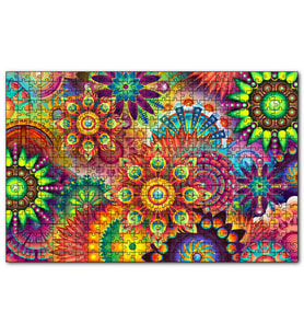 Cakapuzzle Sanrılar Dünyasında Şekiller  Puzzle Yapboz MDF (Ahşap) (500 Parça)
