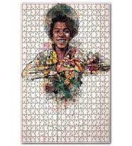 Cakapuzzle Michael Jackson Resmi Görseli Puzzle Yapboz MDF (Ahşap) (1000 Parça)