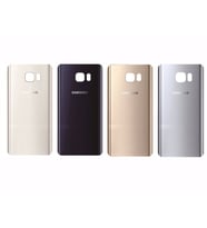 Samsung Galaxy S7 G930 Arka Kapak Pil Batarya Kapağı Logolu (Siyah)
