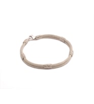 Çift Zincir Oksitli Gümüş Kazaziye Bileklik : Oksitli - 19 cm : Gümüş - 18 cm : Oksitli - 20 cm : Gümüş - 20 cm (Gümüş)