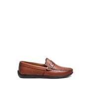 FAST STEP Hakiki Deri Erkek Casual Ayakkabı 585MA203 (Taba)