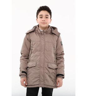 Benittokids Erkek Çocuk Mont 51274 (KAHVE)