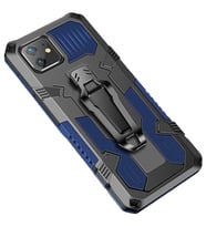 Apple Iphone 12 Mini 5,4 inç Zırh Tank Kılıf Yüksek Koruma (Mavi)