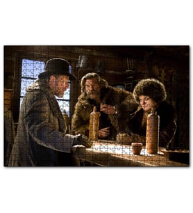 Cakapuzzle Nefret Sekizlisi Kurt Russell Tim Roth Jennifer Leigh  Puzzle Yapboz MDF (Ahşap) (500 Parça)