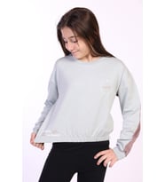 Toontoy Kız Çocuk Imagine Tnty Baskılı Sweatshirt (Yeşil)