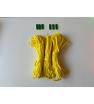 20 Metre x 3 Adet-Gergi Aparatlı İp (Sarı)