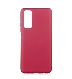 Huawei P Smart 2021 Kılıf Zore Premier Silikon Kılıf (Mürdüm)
