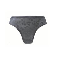 Tutku Bayan Safir Dantelli Bikini Külot Sandart M Beden (Gri)