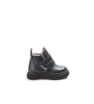 Fast Step Hakiki Deri Kürklü Unisex Çocuk Klasik Bot 769KXA140 (Lacivert)