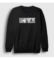 Presmono Unisex Beyaz Kirari Anime kakegurui Sweatshirt 239900tt (Siyah)
