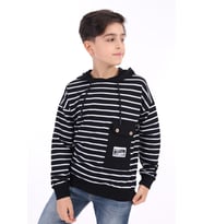 Toontoy Erkek Çocuk Sweatshirt (Siyah)