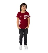 Toontoy Erkek Çocuk T-Shirt Strong Baskılı (Bordo)