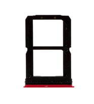 OnePlus 6 Uyumlu Sim Kart Tepsisi A6000 A6003 (Kırmızı)