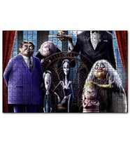 Cakapuzzle Addams Ailesi Yeni Film Görseli  Puzzle Yapboz MDF (Ahşap) (1000 Parça)
