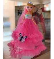 Hareketli Müzik Kutulu Bebek Balerin (Pembe)