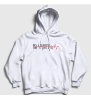 Presmono Unisex Beyaz Save Lives Hediye Hemşire Doktor Kapüşonlu Sweatshirt 472150tt (Beyaz)
