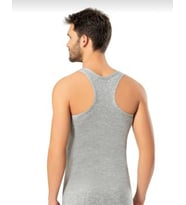 ERDEM 1121 ERKEK LİKRALI ASKILI SPORCU ATLET 3 ADET (Gri)