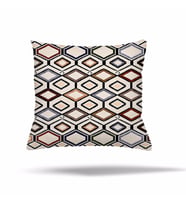 Patchwork Çiçek Desen Etnik Gizli Fermuarlı Yastık Kılıfı Kırlent Kılıfı Koltuk Yastık Kılıfı  (Karışık)