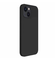 Vendas iPhone 13 Lansman Serisi içi Kadife ipeksi Dokulu Kılıf (Siyah)