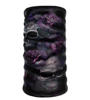 Bebo Store Extreme Spor Motor ve Bisiklet Kullananlara Özel Desenli Buff Boyunluk Bandana Balaklava (Mürdüm)