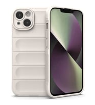 IPHONE 13 UYUMLU OPTİMUM LENS KORUMALI SİLİKON KILIF (Gri)