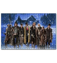 Cakapuzzle Nefret Sekizlisi Tüm Kahramanlar  Puzzle Yapboz MDF (Ahşap) (1000 Parça)