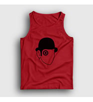Presmono Unisex Sarı Eye Film Otomatik Portakal A Clockwork Orange Atlet 242162tt (Kırmızı)