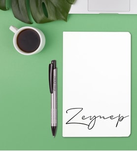 Kişiye Özel İsimli  Defter Kalem Hediye Seti (Beyaz)
