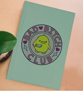 BK Gift Esprili Tasarım Serisi Sert Kapaklı Su Yeşili Defter, Arkadaşa Hediye, Yeni İş Hediyesi, Doğum Günü Hediyesi, Anı Defteri (Model 15)