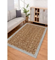 Dijital Kaymaz Taban Yıkanabilir Renkli Salon Halısı Mutfak Halısı Yolluk ND-SD-344 (Gri)