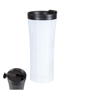 Çelik Termos Bardak 500 ml ( Renk Seçenekli ) (Beyaz)