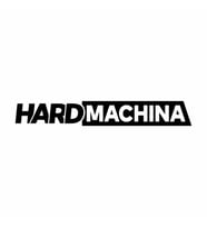 Hard Machine Sticker siyah 21x10 CM (Siyah-Siyah)