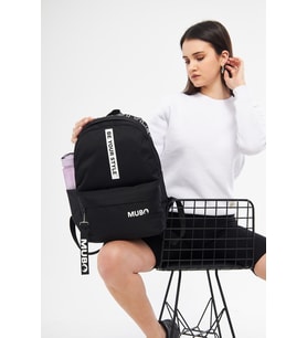 MUBO2024 Ekstra Dayanıklı Sırt Ve Okul Çantası Be Your Style (Siyah)