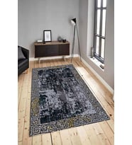 Dijital Baskılı Yıkanabilir Kaymaz Modern Renkli Salon Halısı Mutfak Halısı Yolluk ND-HY-1275 (Çok Renkli)