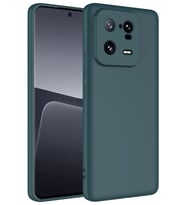 Xiaomi Mi 13 Pro Kılıf Mara Lansman İç Yüzeyi Kadife Kılıf (Koyu Yeşil)