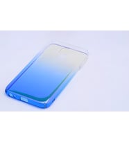 Galaxy J5 Pro (J530) Kılıf Parlak Renk Geçişli Kılıf (Mavi)