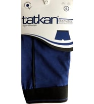 Tatkan Erkek Penye Biyeli Boxer - 6 Adet (Lacivert)