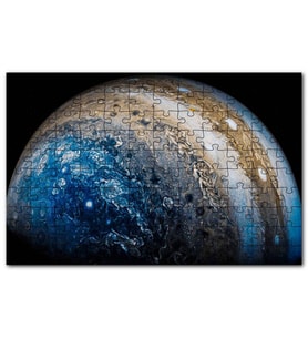 Cakapuzzle Jüpiter ve Detaylı Yüzeyi Puzzle Yapboz MDF (Ahşap) (500 Parça)