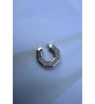 KÖŞELİ EARCUFF (Gümüş)
