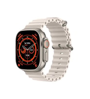 H11 Ultra Plus Akıllı Saat 49mm 3 KORDONLU (Bej)