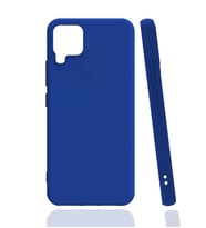 Galaxy M22 Kılıf Zore Biye Silikon Kılıf (Mavi)