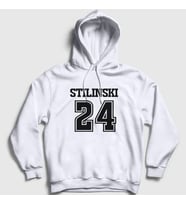 Presmono Unisex Beyaz Stiles Stilinski Dizi Teen Wolf Kapüşonlu Sweatshirt 341037tt (Beyaz)