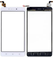Lenovo K6 Note Dokunmatik Okalı Ön Cam Touch Lens Orjinal Kalite (Beyaz)