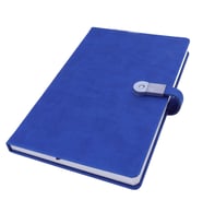 İkisi Bir arada Mıknatıslı Usb Kilitli Defter 16gb usb (Lacivert)