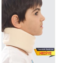 MORSA CYBERG® Çocuk Sünger Boyunluk (Beyaz)