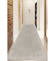 Dijital Baskılı Kaymaz Taban Yıkanabilir Modern Yolluk Ve Koridor Halısı NDU-HT-362 (Çok Renkli)