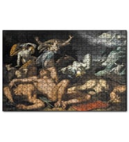 Cakapuzzle Niobe'nin Çocuklarının Ölümüyle Cezalandırılışı  Puzzle Yapboz MDF (Ahşap) (1000 Parça)