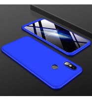 Xiaomi Mi Max 3 Kılıf Zore Ays Full Koruma Kılıf (Mavi)