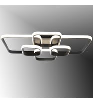 TT500-6-SY TT Aydınlatma Mat Siyah Plofonyer 6 lı Led Avize (Günışığı)