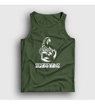 Presmono Unisex Sarı Logo Scorpions Atlet 109293tt (Haki)